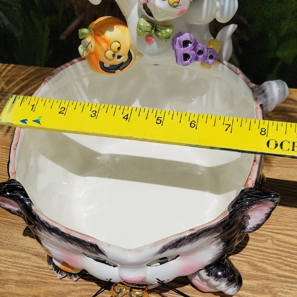 Halloween Cat Bowl